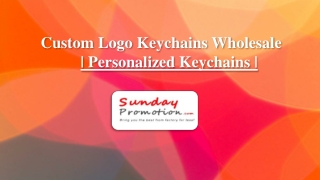 Custom Logo Keychains Wholesale | Personalized Keychains |
