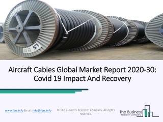 APAC Aircraft Cables Market Emerging Trends, Demand, Revenue And Forecasts 2020
