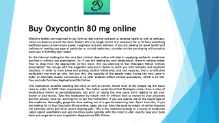 Buy Oxycontin 80 mg online