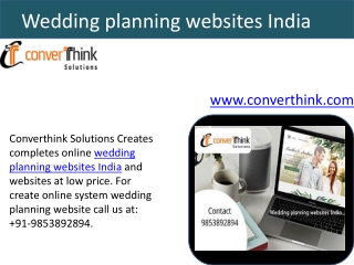 Wedding planning websites India