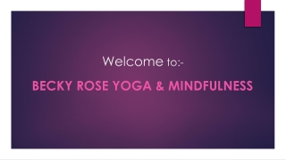 Looking for Yoga Studio in Brasswell