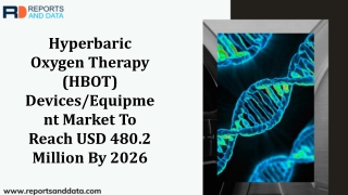 Hyperbaric Oxygen Therapy (HBOT) Devices Market Share To 2020