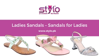 Ladies Sandals – Sandals for Ladies-Stylo.com