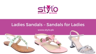 Ladies Sandals – Sandals for Ladies-Stylo.com