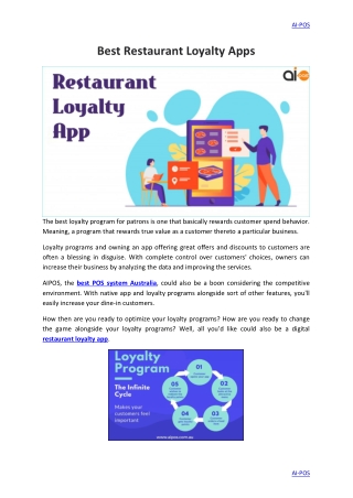 Best Restaurant Loyalty Apps