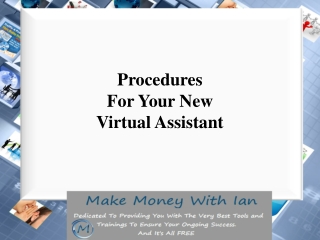 Procedures For Your New VA