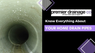 Know everything about your home drain pipes