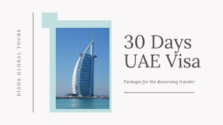 30 Days UAE Visa