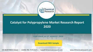 Catalyst for Polypropylene Market Research Report 2020