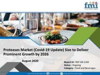 Proteases Market Covid-19 Impact Analysis, Trends and Forecasts to 2026 | FMI Report