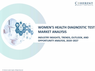 Women’s Health Diagnostic Test Market Analysis-2027.