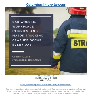 Columbus Injury Lawyer