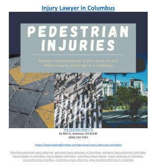 Injury Lawyer in Columbus