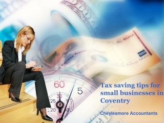 Tax saving tips for small businesses in Coventry  - Tax return preparation Coventry