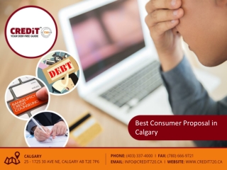 Best Consumer Proposal in Calgary