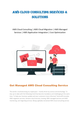AWS Cloud Consulting, Cloud Migration, & Managed Services in USA - Technosip