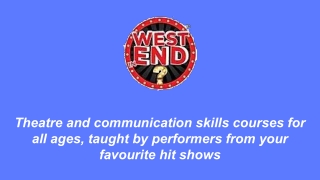 Musical Theatre Workshop