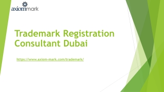 Trademark Registration Consultant Dubai