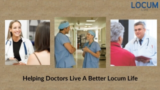 Are You Considering Medical Locum Work?