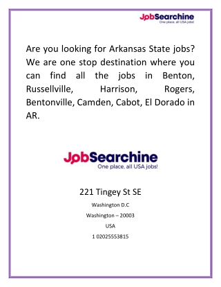 University of Arkansas Jobs | JobSearchine.com