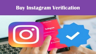 How Can Safe your Time and Money With Instagram Verification?