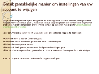 Gmail wachtwoord vergeten online hulp bij u in de buurt