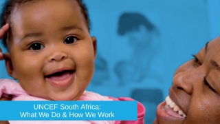 UNCEFF South Africa - What We Do and Take Action