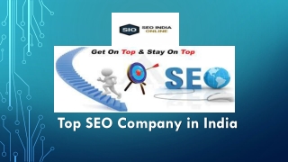 Top SEO Company in India