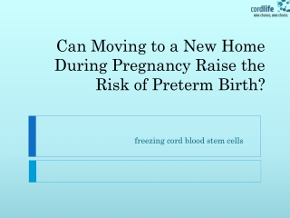Can Moving to a New Home During Pregnancy Raise the Risk of Preterm Birth?