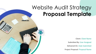 Website Audit Strategy Proposal Template PowerPoint Presentation Slides