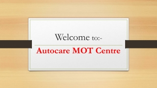 Looking for MOT in Southwick