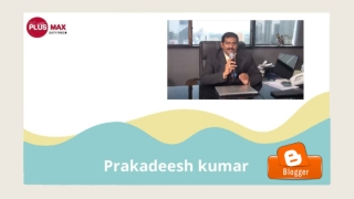 Prakadeesh kumar - Sundaravasan CEO Plus Max - Blogger