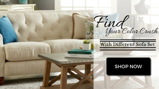 Find Your Color Crush With Different Sofa Set