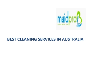 Best Cleaning Service In Australia