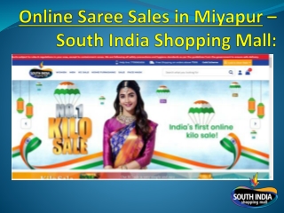 Online South India Shopping Mall - Best Online Sarees in Chandanagar: