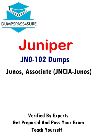 100% Valid JN0-102 Study Guide | JN0-102 Dumps PDF | Dumpspass4sure.com