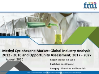 Methyl Cyclohexane Market