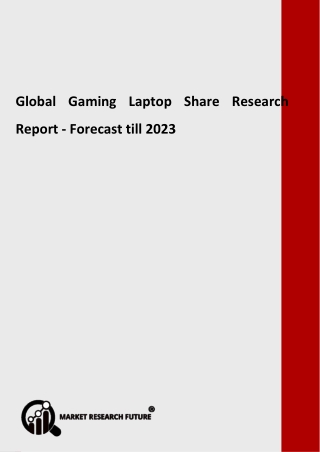 Global Gaming Laptop Share
