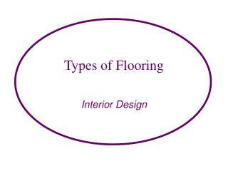 Types of Flooring