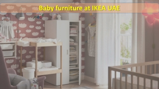 Buy Baby Furniture Online in UAE