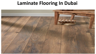 Laminate Flooring Dubai