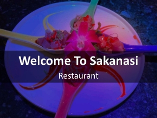 Information Presentation Of Sakana