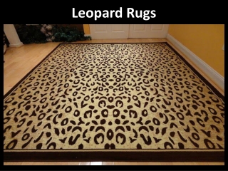 Leopard Rugs