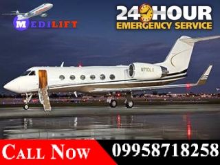 Get Best and Low-Cost Medical Charter Air Ambulance in Guwahati and Lucknow by Medilift