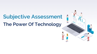 Conduct Subjective Assessment Online with yoctel