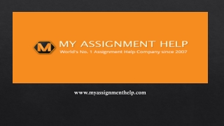 Anthropology Assignment Writing Service- myassignmenthelp.com