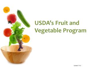 USDA’s Fruit and Vegetable Program