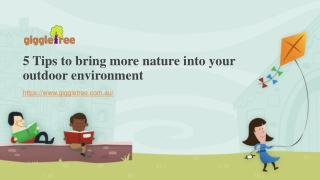 5 Tips to bring more nature into your outdoor environment