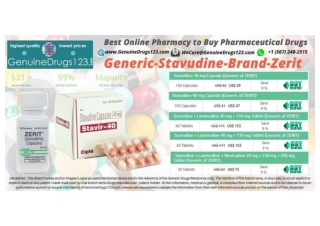 Generic Stavudine Zerit Medication