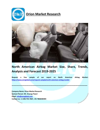 North American Airbag Market Research and Forecast 2019-2025